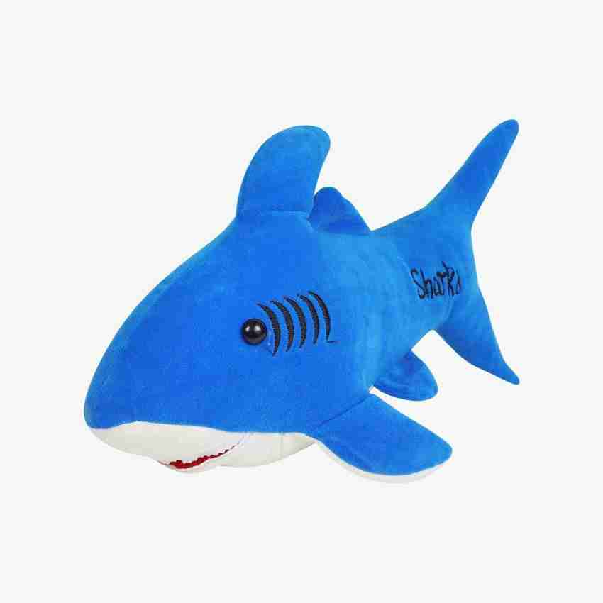 Blue baby shark plush toy hotsell