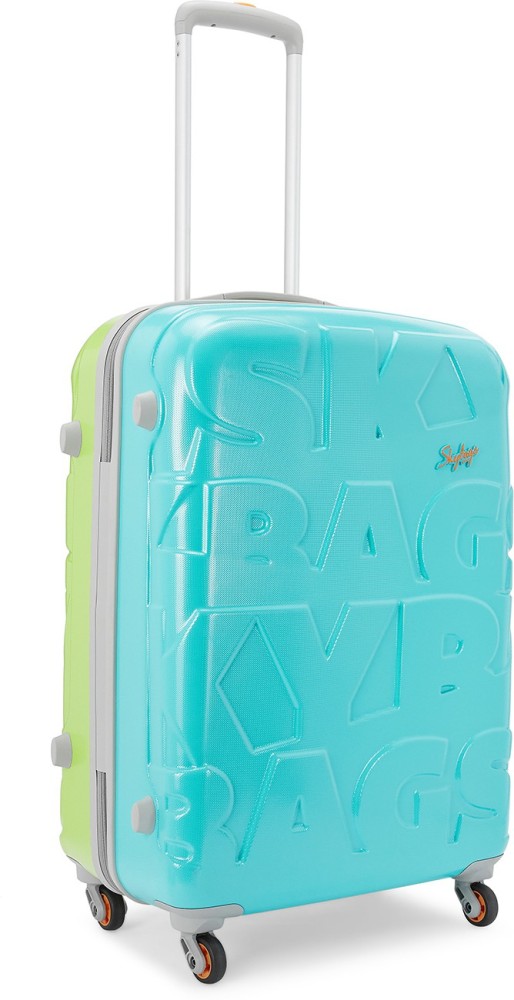 SKYBAGS OSCAR STROLLY 69 360* AST (MASH UP) Check-in Suitcase - 28 inch  Light Blue - Price in India | Flipkart.com