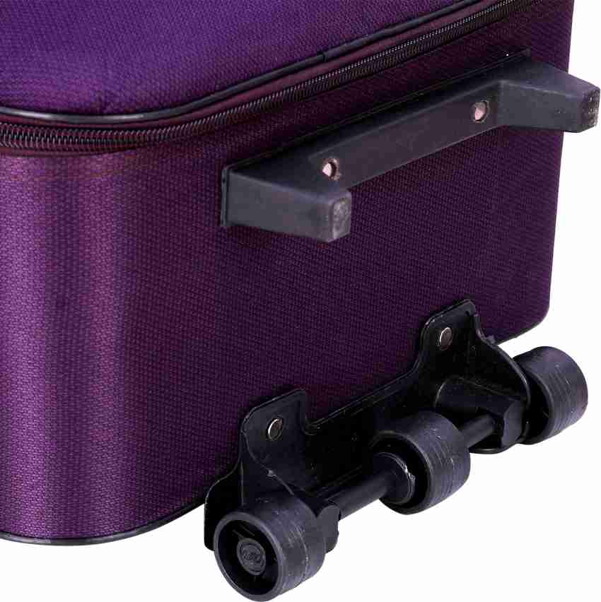 Purple and Grey Ukana Polyester Complimentary Travel Bag, Size/Dimension:  24x10 Inch (lxw)