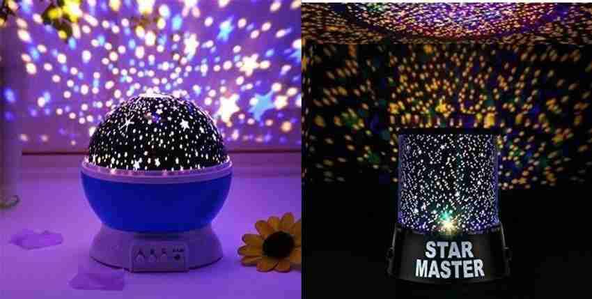 MARCRAZY Star Projector Romantic LED Night Light Moon AND Star