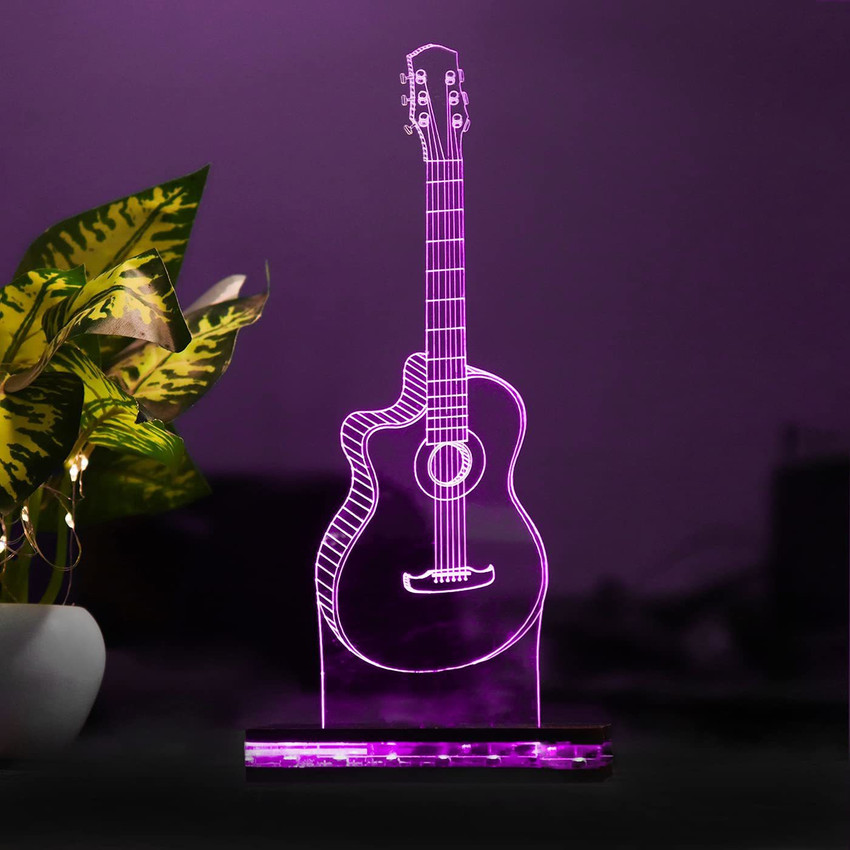 3d hotsell guitar lamp