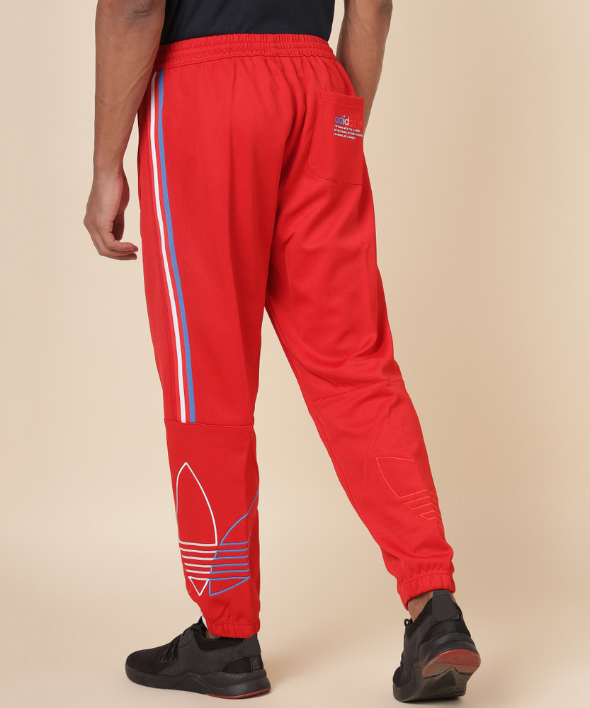 Adidas originals superstar track new arrivals pants - mens red