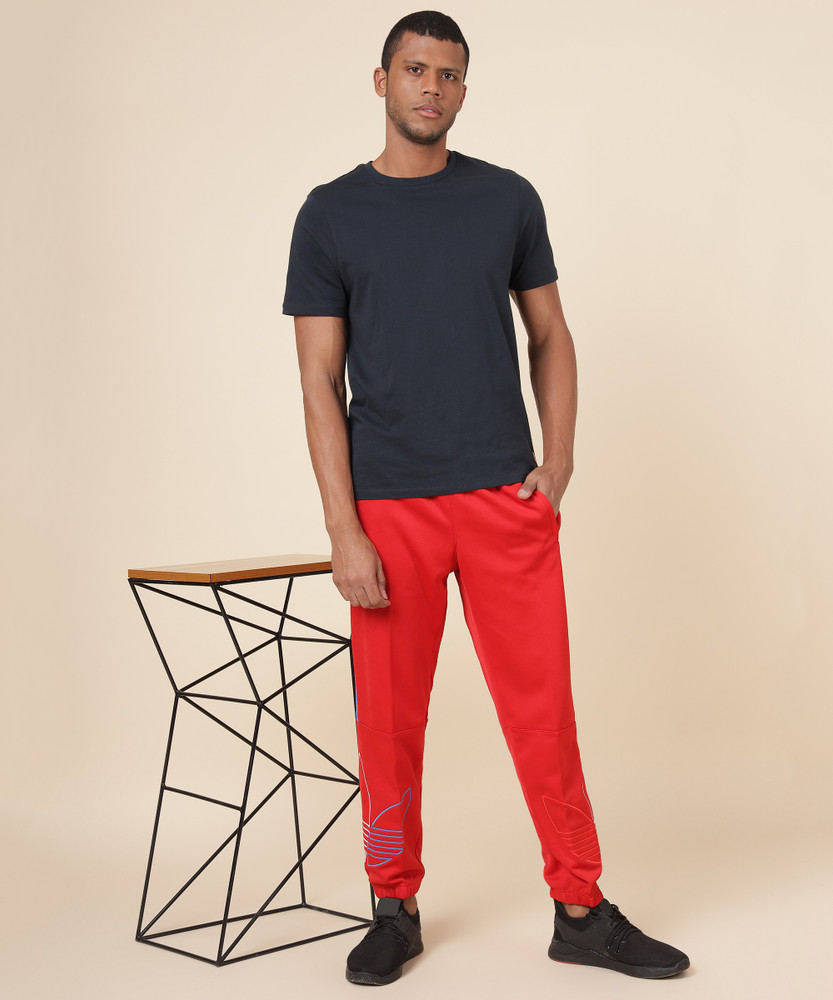 Red jogger sales pants for mens