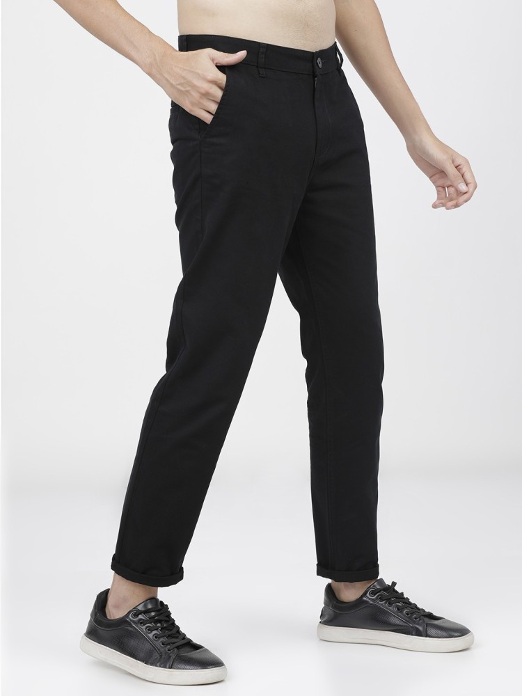 Buy Peter England Black Trousers at Amazonin