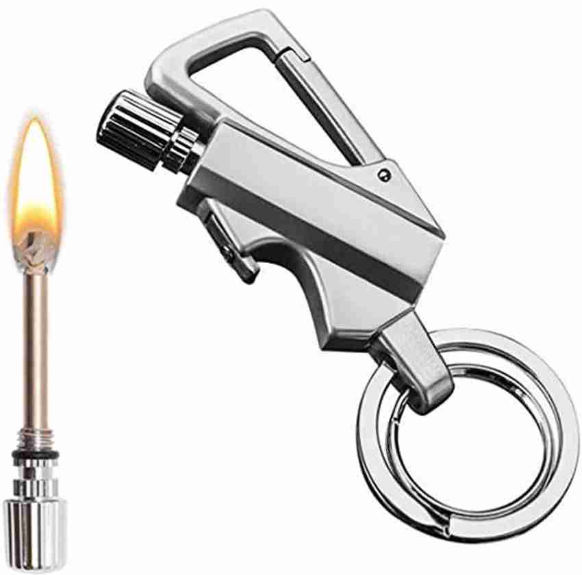 Explorer Carabiner Permanent Match Striker lighter Waterproof