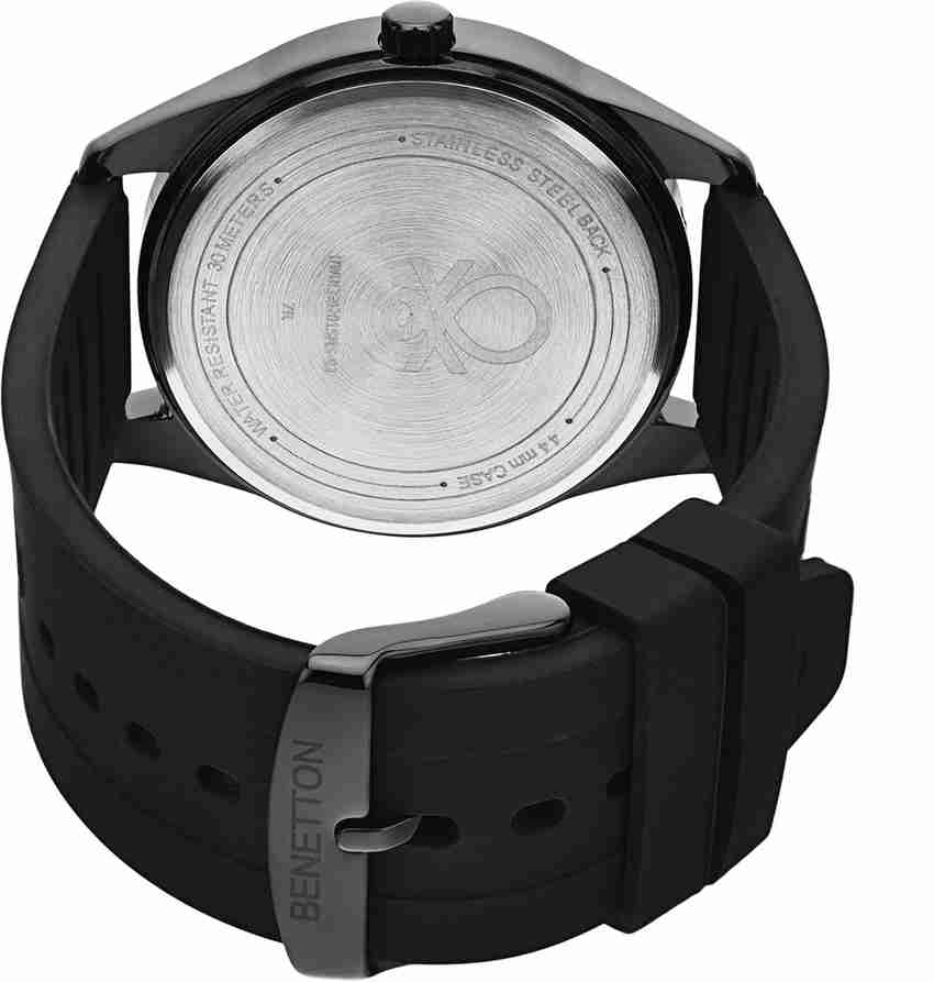 United colors of best sale benetton watches black