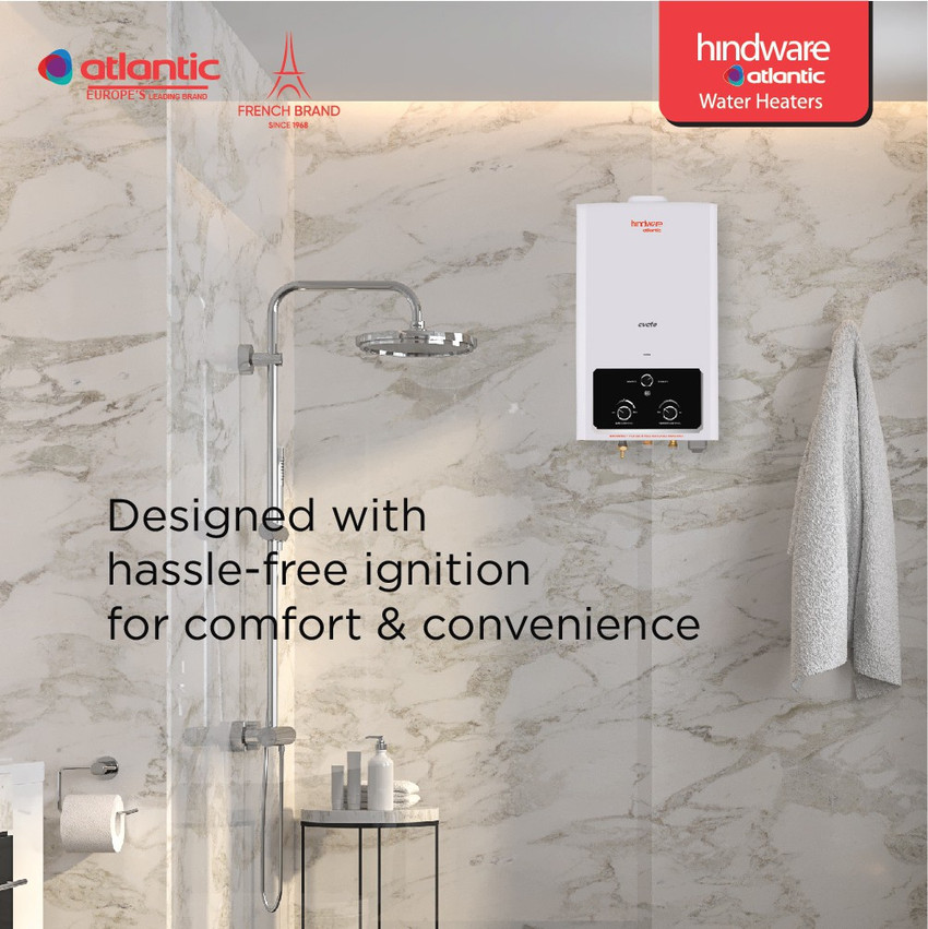 Hindware Atlantic 6 L Gas Water Geyser (Amelio, White) Price in India - Buy  Hindware Atlantic 6 L Gas Water Geyser (Amelio, White) online at  Flipkart.com