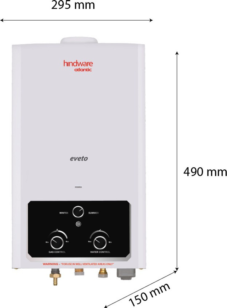 Hindware Atlantic 6 L Gas Water Geyser (Amelio, White) Price in India - Buy  Hindware Atlantic 6 L Gas Water Geyser (Amelio, White) online at  Flipkart.com