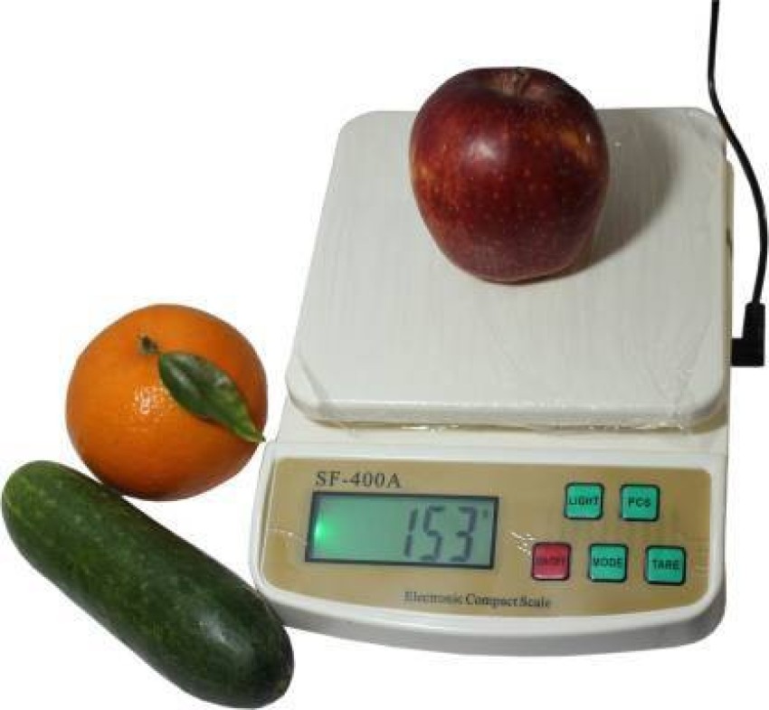 CHHOKRA Electronic Digital Weight Scale (1Gram-10 Kg) LCD Display Kitchen Weight  Scale Machine Measure for measuring, fruits, shop, Food, Vegetable, vajan,  offer, kata, weight machine Weighing Scale for grocery, kata, taraju, shop