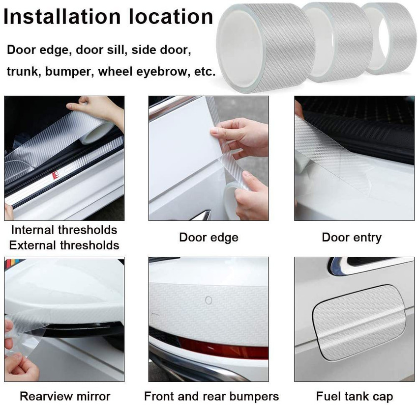 XZRTZ Universal Car Door Edge Entry Guards Scratch Cover Door Sill
