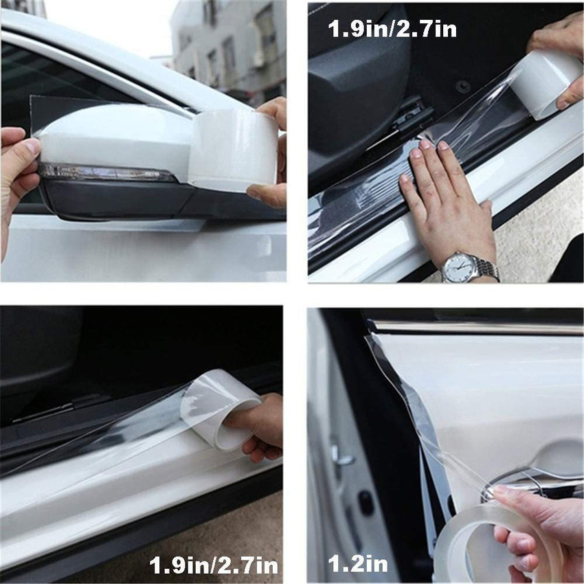 Clear outlet door guards
