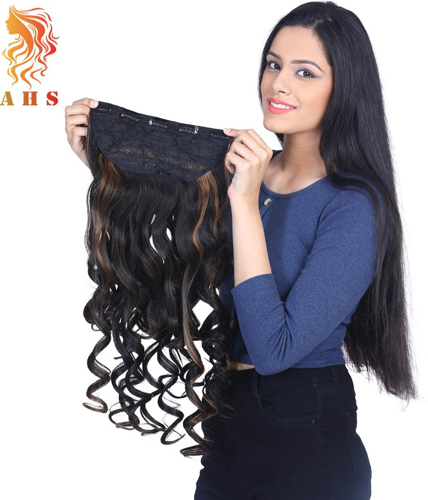 Clip in hair outlet extensions 24 26 inch