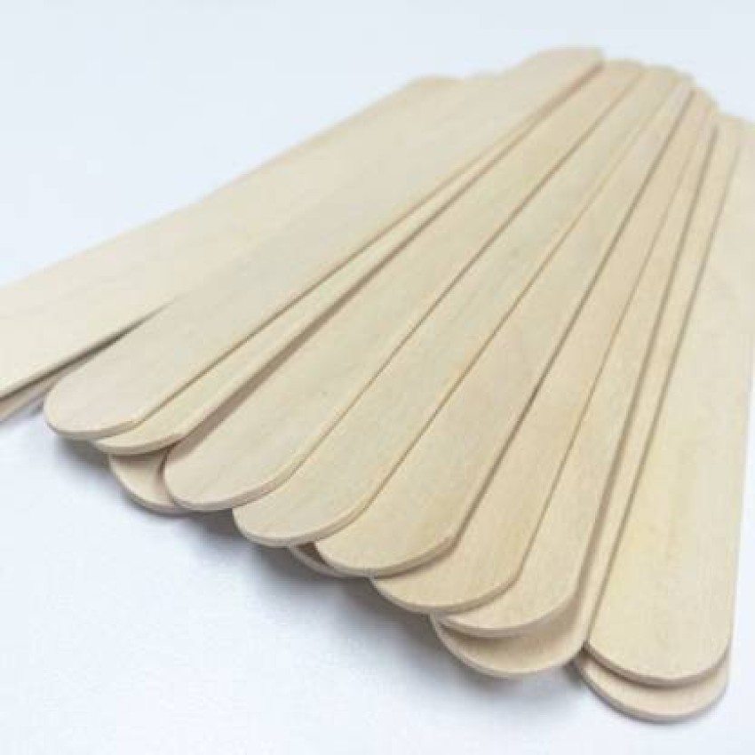 Buy Senkary 500 Pieces Wooden Wax Sticks Eyebrow Waxing Sticks for Hair  Removal (Small and Large Sizes) Online at desertcartINDIA
