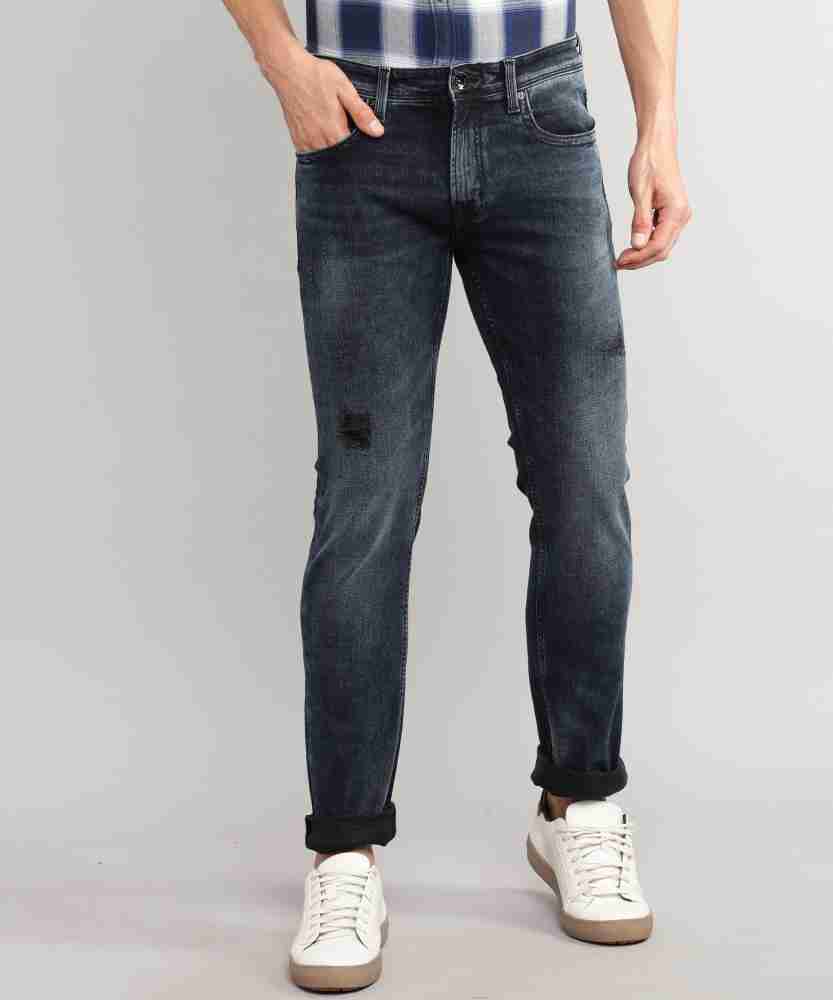 Pepe Jeans Slim Men Dark Blue Jeans - Buy Pepe Jeans Slim Men Dark Blue  Jeans Online at Best Prices in India