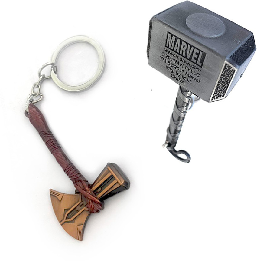 AGTraders Combo Pack Of Thor Premium Metal Axe And Thor Premium Metal Hammer Key Chain Price in India Buy AGTraders Combo Pack Of Thor Premium Metal Axe And Thor Premium Metal