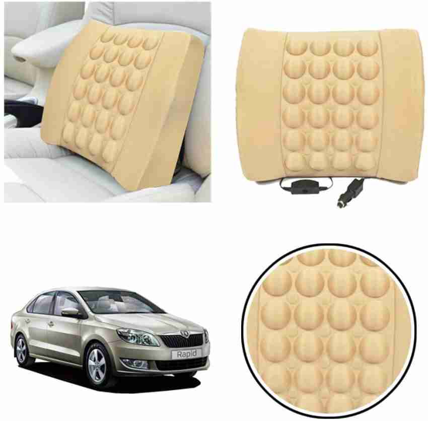 Car Seat Vibration Lumbar Headrest Massager - 2