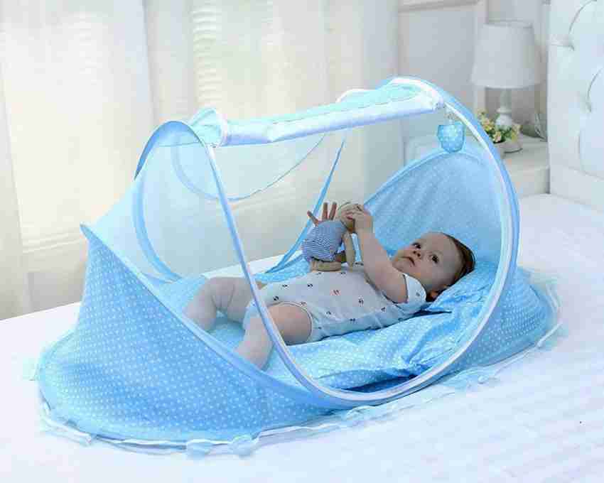 Dherik Tradworld Nylon Infants Washable Portable Folding Baby