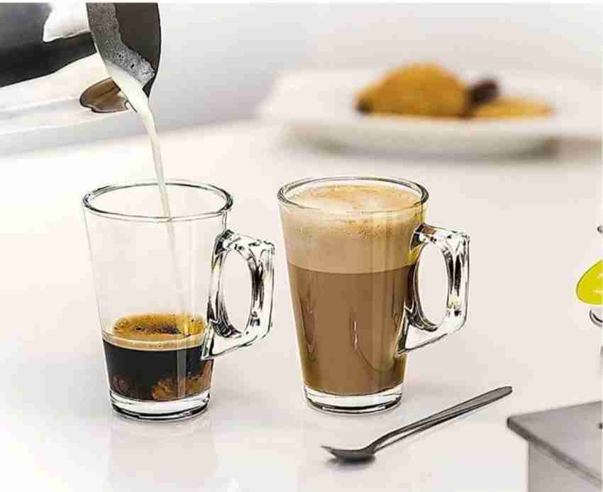 Betlex Irish Glass Coffees, Latte Cups, Set of 2 Cappuccino cup