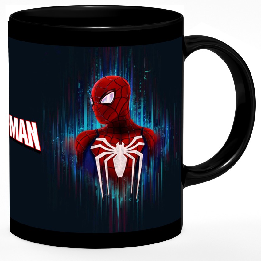 New Design Marvel Spiderman Kids Character Mug 350ML Plastic Cup Microwave  Safe