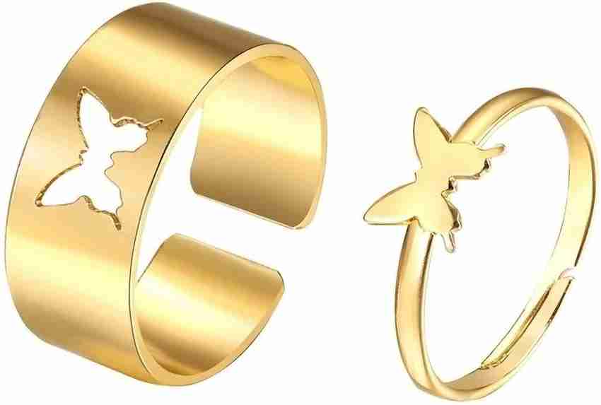 Husband wife ring hot sale design