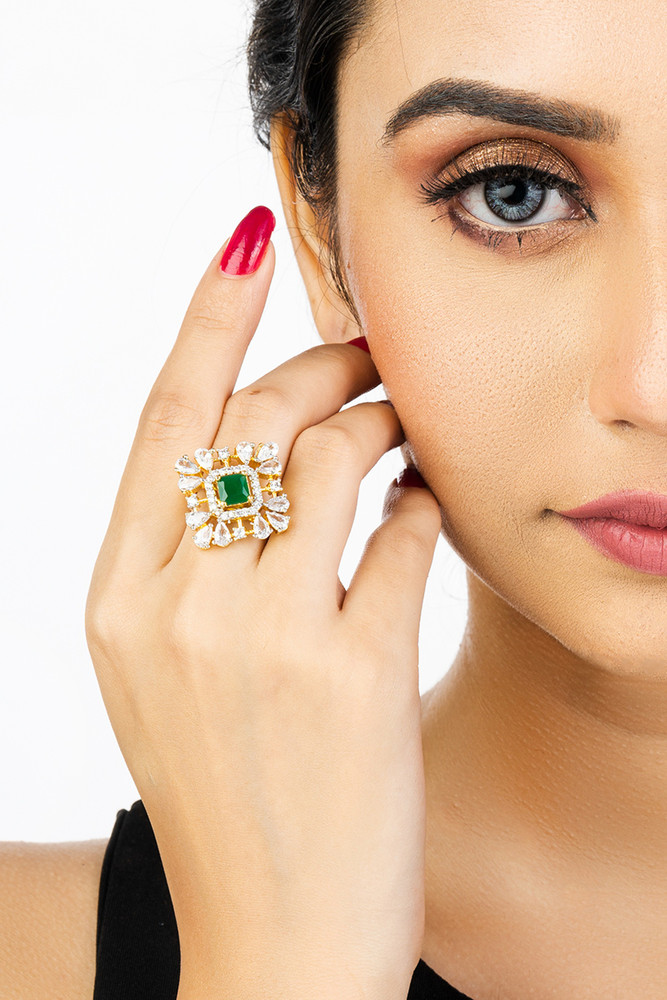 Manikya on sale gold ring