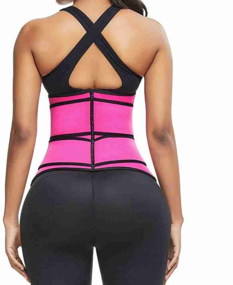 Hot Shapers Hot Belt with Waist Trainer – Women's Sweat Waist Trimmer Corset  (Large, Black) : : Clothing, Shoes & Accessories