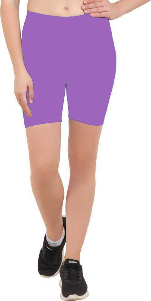 Purple sales cycling shorts