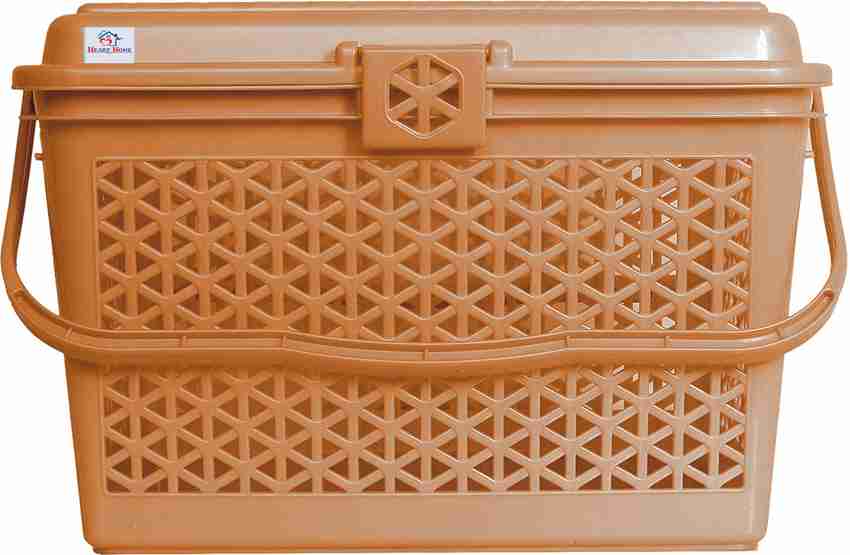 Heart Home Plastic Storage Basket Price in India Buy Heart Home