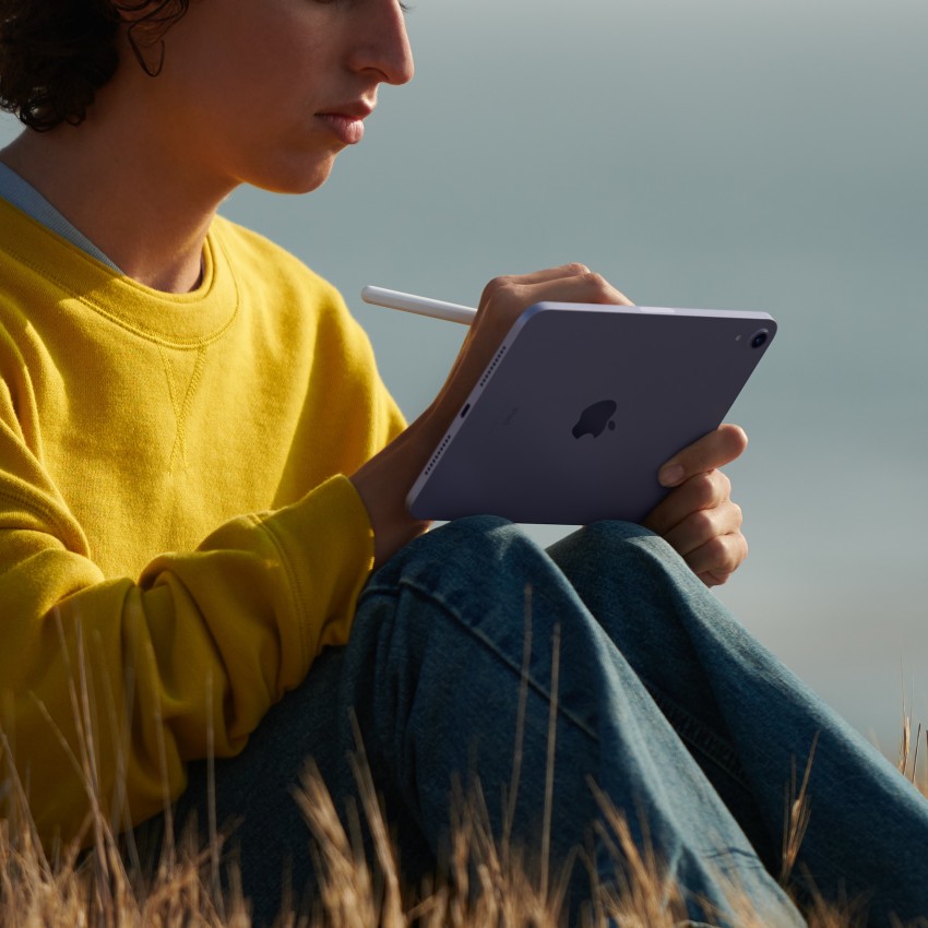 Apple iPad mini (6th Gen) 64 GB ROM 8.3 inch with Wi-Fi Only (Purple)