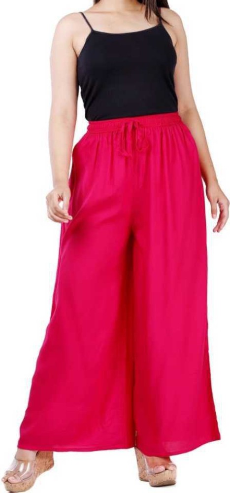 Buy Averno Women Pink Solid Cotton Casual Lounge Pant Or Payjama (Xxl)  Online at Best Prices in India - JioMart.