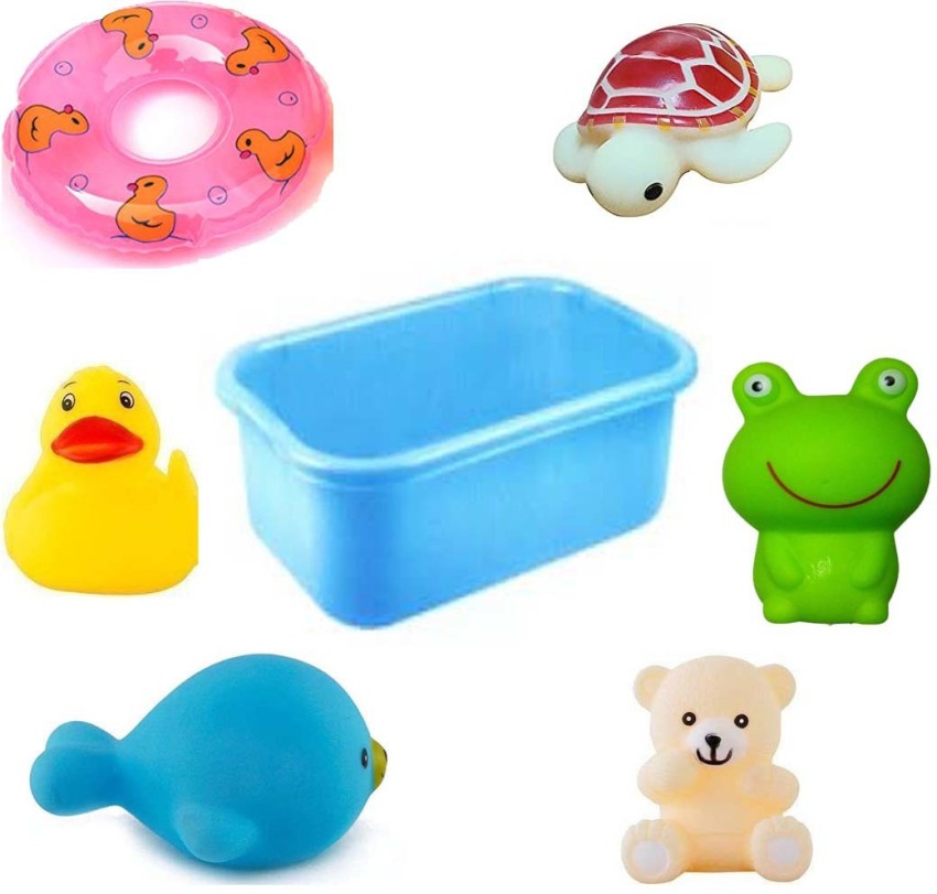 1 Set/7pcs Frog Bath Toys, Frog Family Bath Sets Floating Bathtub Toys For  Kids Baby Bath Toys