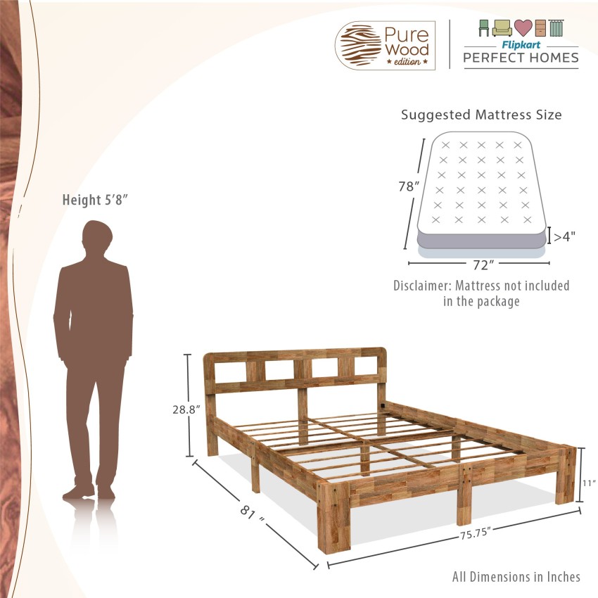 Flipkart king clearance size bed