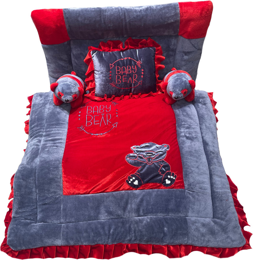 PINKS N BLUES Velvet Baby Bed Sized Bedding Set Buy PINKS N