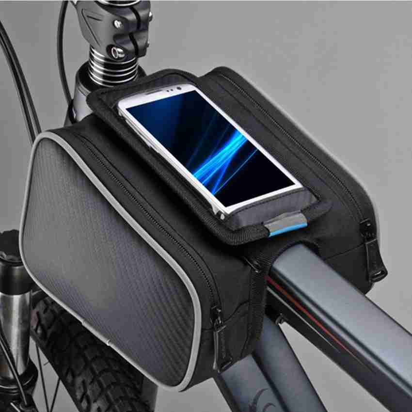 NKSA cycle mobile holder bag double side Bicycle Phone Holder