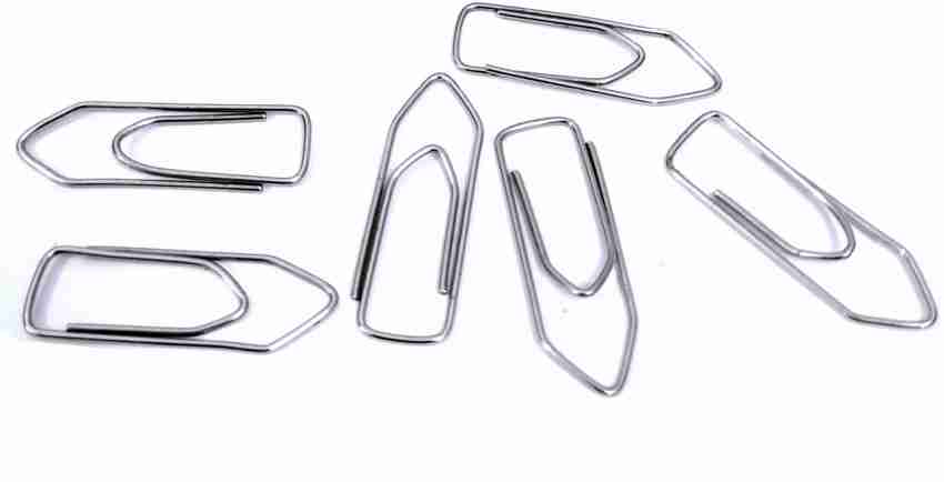 KESETKO Paper Clips 30mm Steel Paper Clips, U Clips, (120 Piece) Gem Clips,  Stationery 