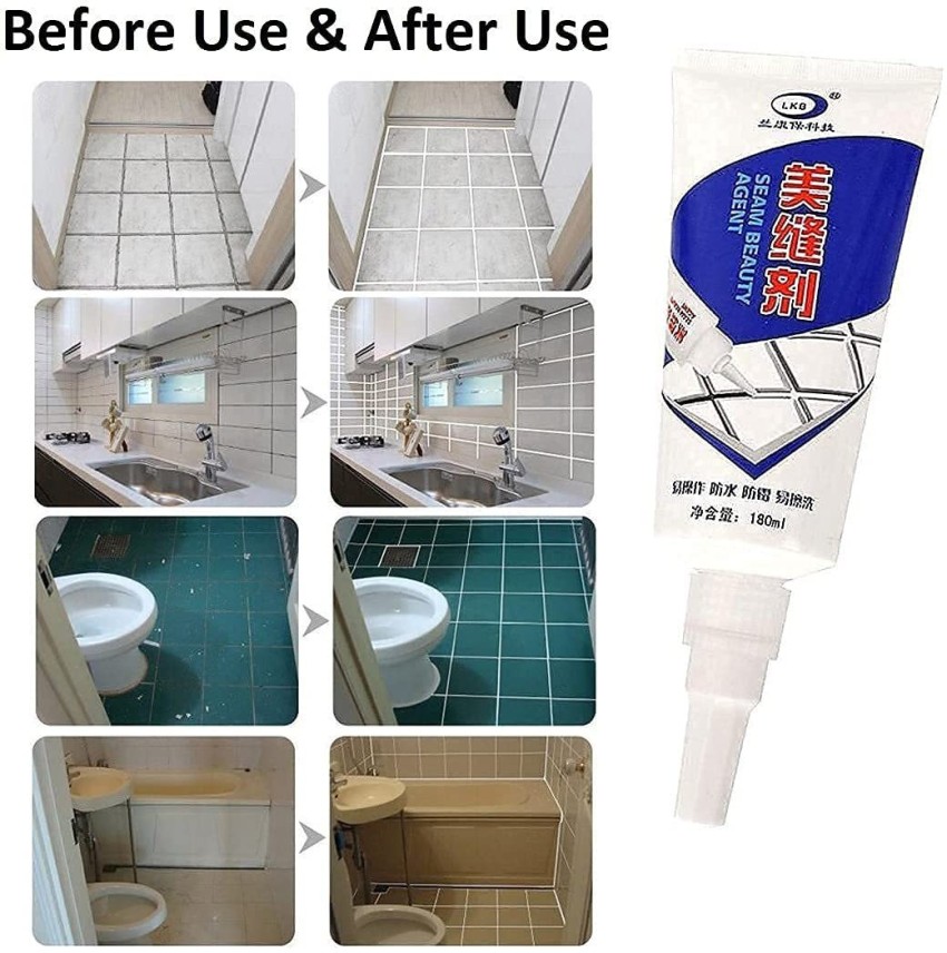 Tile Repair Agent AB Adhesive Ceramic Tile Repair Glue Marble Brick Floor  Toilet Washbasin Glaze Repair Crack Repair Caulk Glue