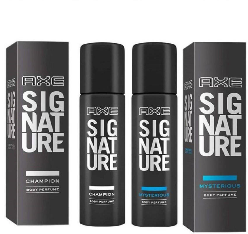 AXE SIGNATURE CHAMPION BODY PERFUME 122ml SIGNATURE MYSTERIOUS