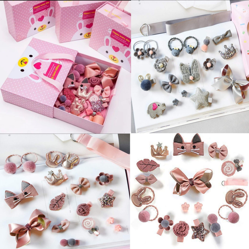 AVNYA 16 PCS MIX COMBO SET FOR GIRL ,HAIR ACCESSORIES FINGER RING  (MULTICOLOUR) Hair Pin Price in India - Buy AVNYA 16 PCS MIX COMBO SET FOR  GIRL ,HAIR ACCESSORIES FINGER RING (