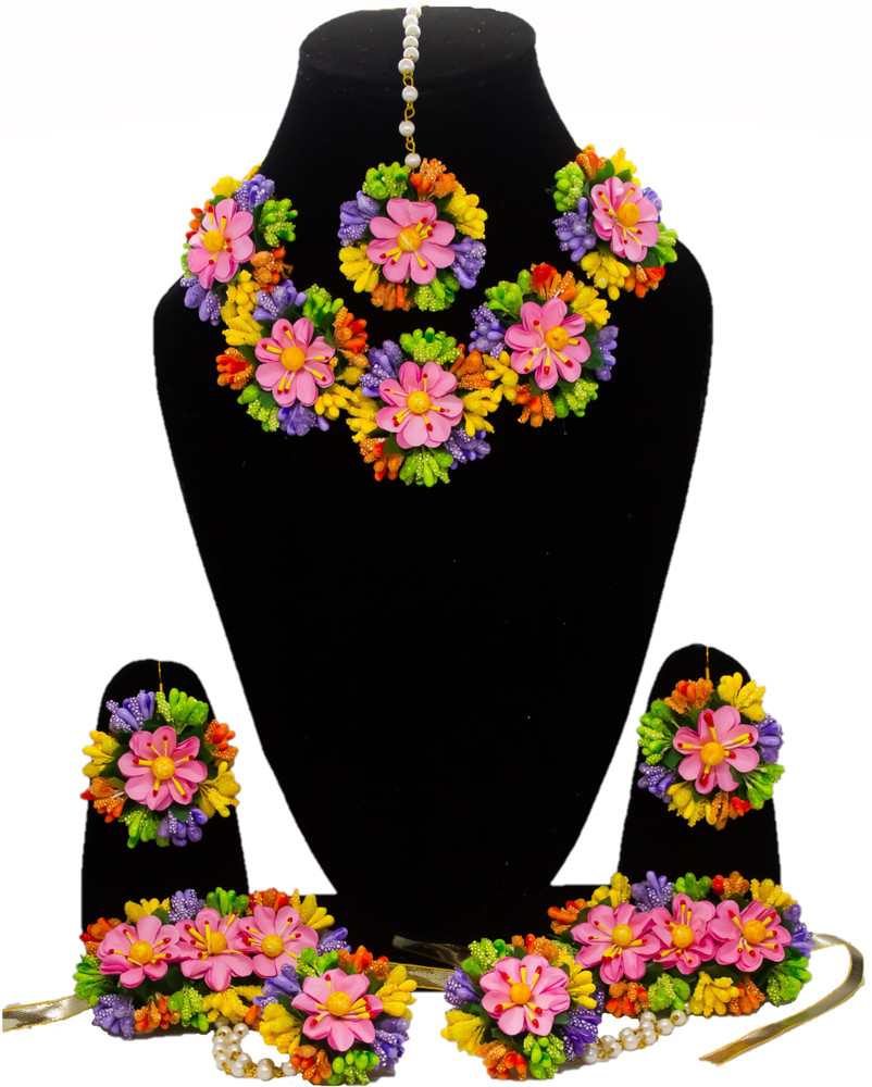 RAYCOLLECTION Paper Pink Yellow Blue Green Orange Jewellery