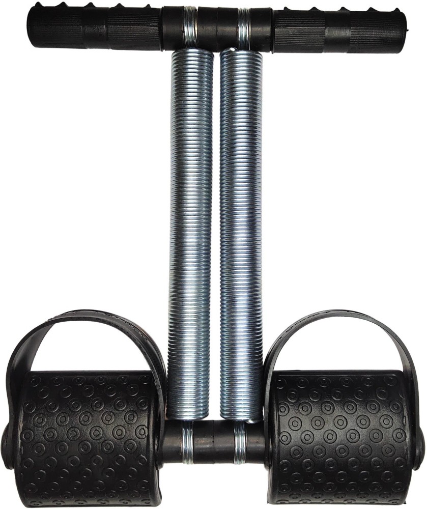 LIVOX® Tummy Trimmer Double Wheel Abs Roller Pushup Bar and Double