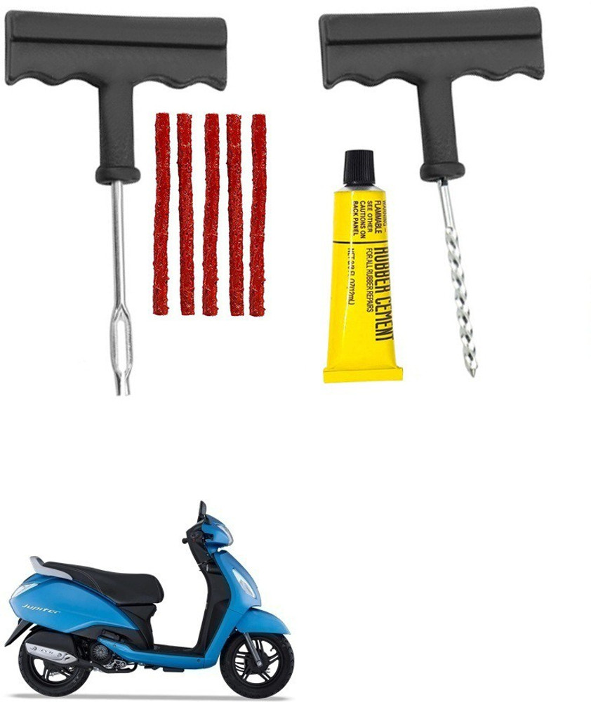 Giinix Bike 5 Rubber Strips Plugs Tubeless Flat Tyre For TVS Jupiter Tubeless Tyre Puncture Repair Kit Price in India Buy Giinix Bike 5 Rubber Strips Plugs Tubeless Flat Tyre For