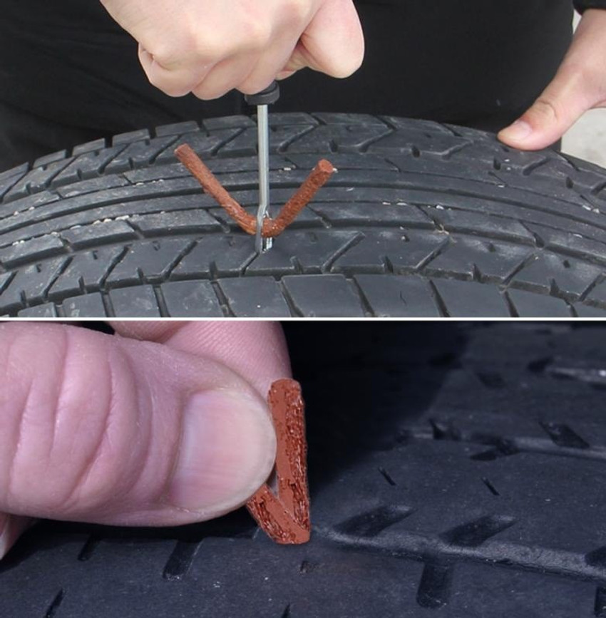 Flat bike tyre repair clearance