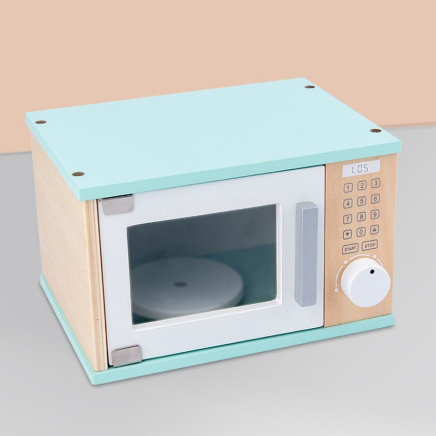 Kids wooden microwave new arrivals