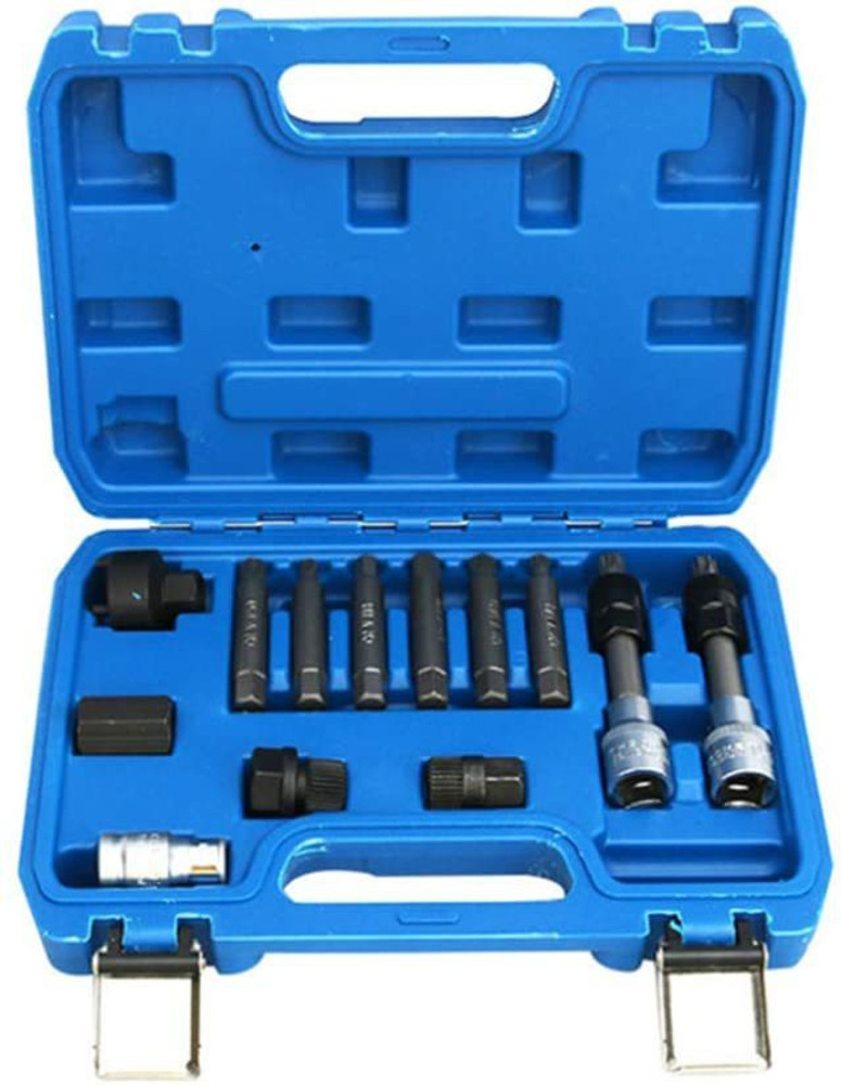 gizmo 13Pcs Alternator Freewheel Pulley Removal Socket Bit Set