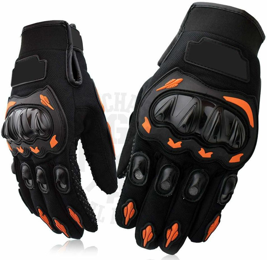 AKAGROUP KTM Moto Biker Hand Gloves for Riding Bikes Motorcycles