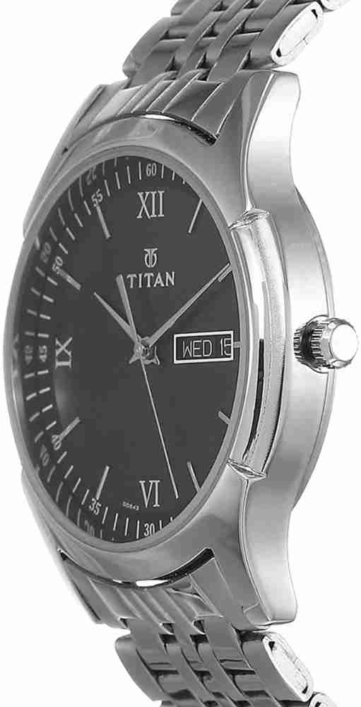 Titan Silver Stainless Steel Strap1636sm01Karishma Analog Watch