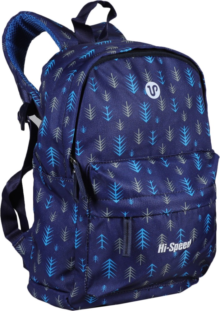 HI SPEED HSIPL 124 Night Blue Laptop Backpack with STYLISH 28 LTR