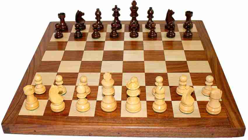 Wrought Studio Handmade Salvo Black Chess Board Game & Reviews