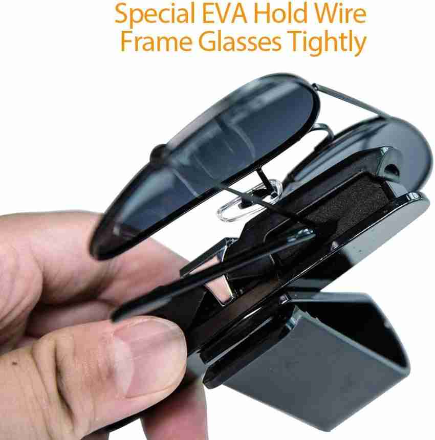 carfrill 2Pack Car Glasses Holder Sunglass Holder for Cars Sun