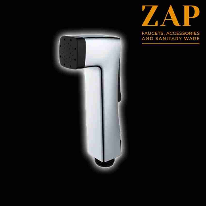ZAP Handheld Bidet Toilet Sprayer with Hose Pipe and Wall Hook